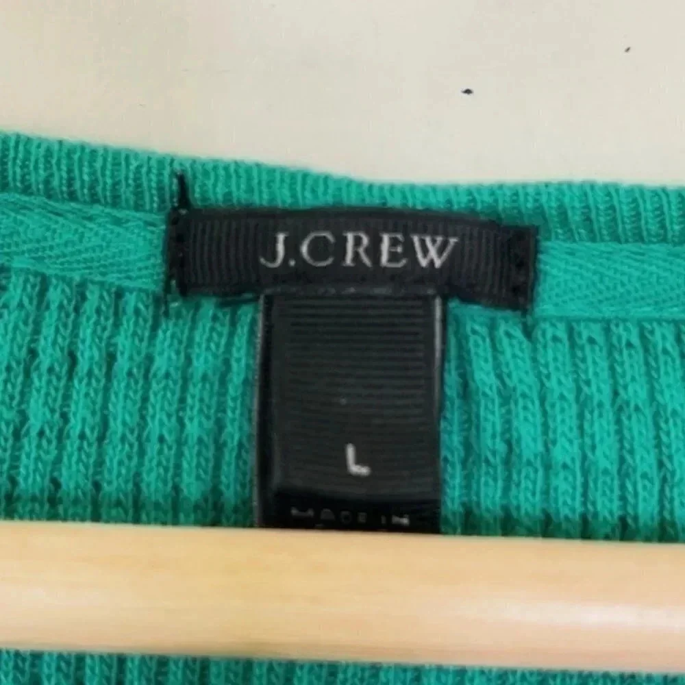 J.Crew Thermal Henley Striped Long Sleeve Top - Picture 5 of 12